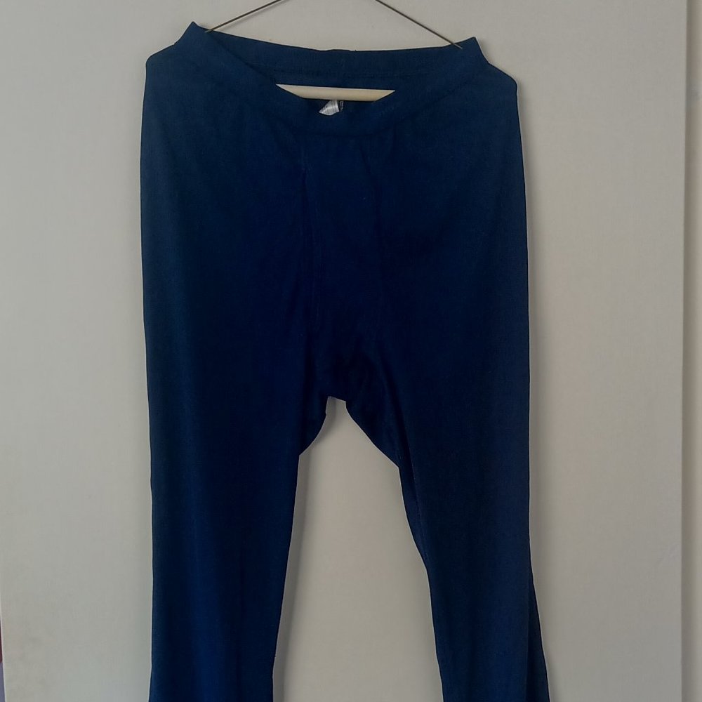 Patagonia Men's L Long Underwear Dark Blue